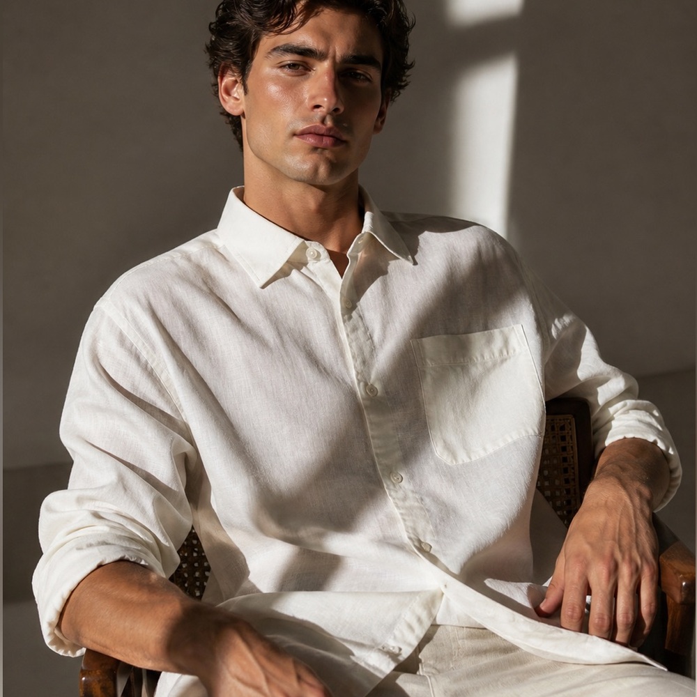 Ermenegildo Zegna Button-Down Long Sleeve Shirt